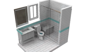 Diseño de baño con VisualARQ