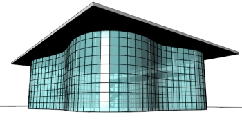 Curtain wall pavillion 350