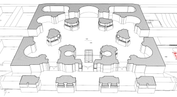Esglesia castell hatched 350