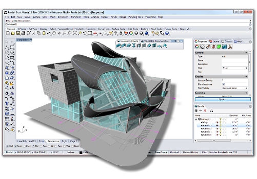 VisualARQ, arquitectura de forma libre