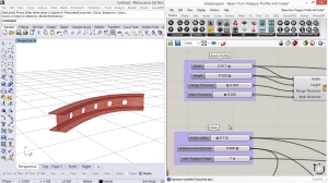 avance de las nuevas funciones de VisualARQ 2.0_ crear estilo de viga desde definición de Grasshopper 300