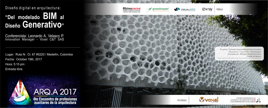 VisualARQ en ARQ.A 2017 en Medellin