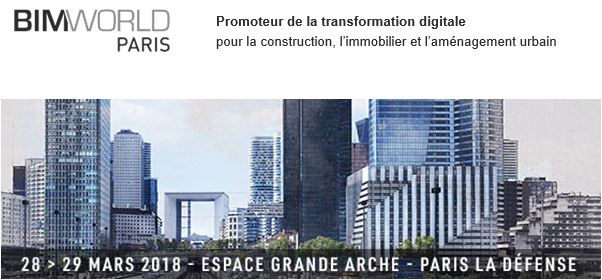 Venez voir VisualARQ au salon BIM World Paris 2018