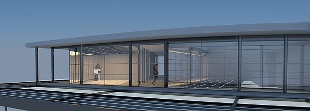 La característica de Curtain Walls de VisualARQ ha sido usada ampliamente en el diseño arquitectónico La característica de Curtain Walls de VisualARQ ha sido usada ampliamente en el diseño arquitectónico