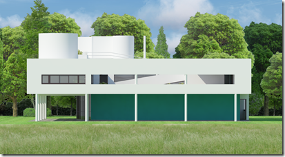Weitere Videos der Villa Savoye mit VisualARQ