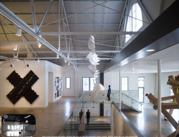 Vista del interior del museo de Raleigh Vista del interior del museo de Raleigh