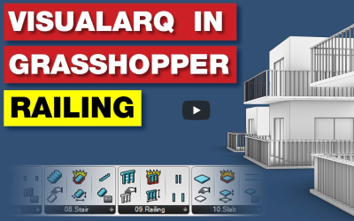 VisualARQ railings in Grasshopper tutorial