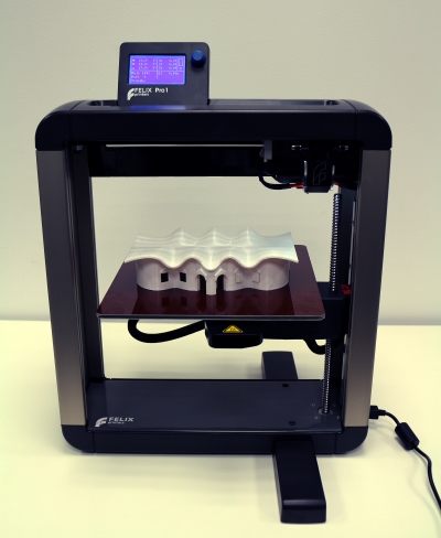 Modelo de VisualARQ con la impresora 3D Felix Pro1